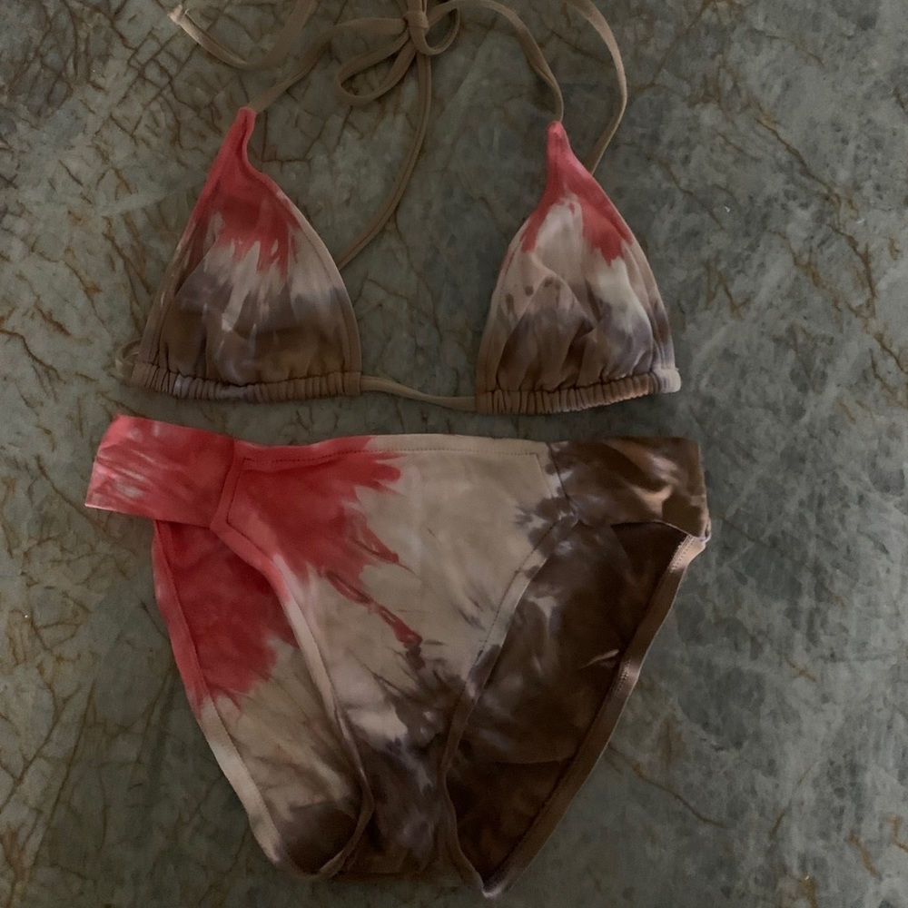 Lucky Brand Tie Dye Bikini